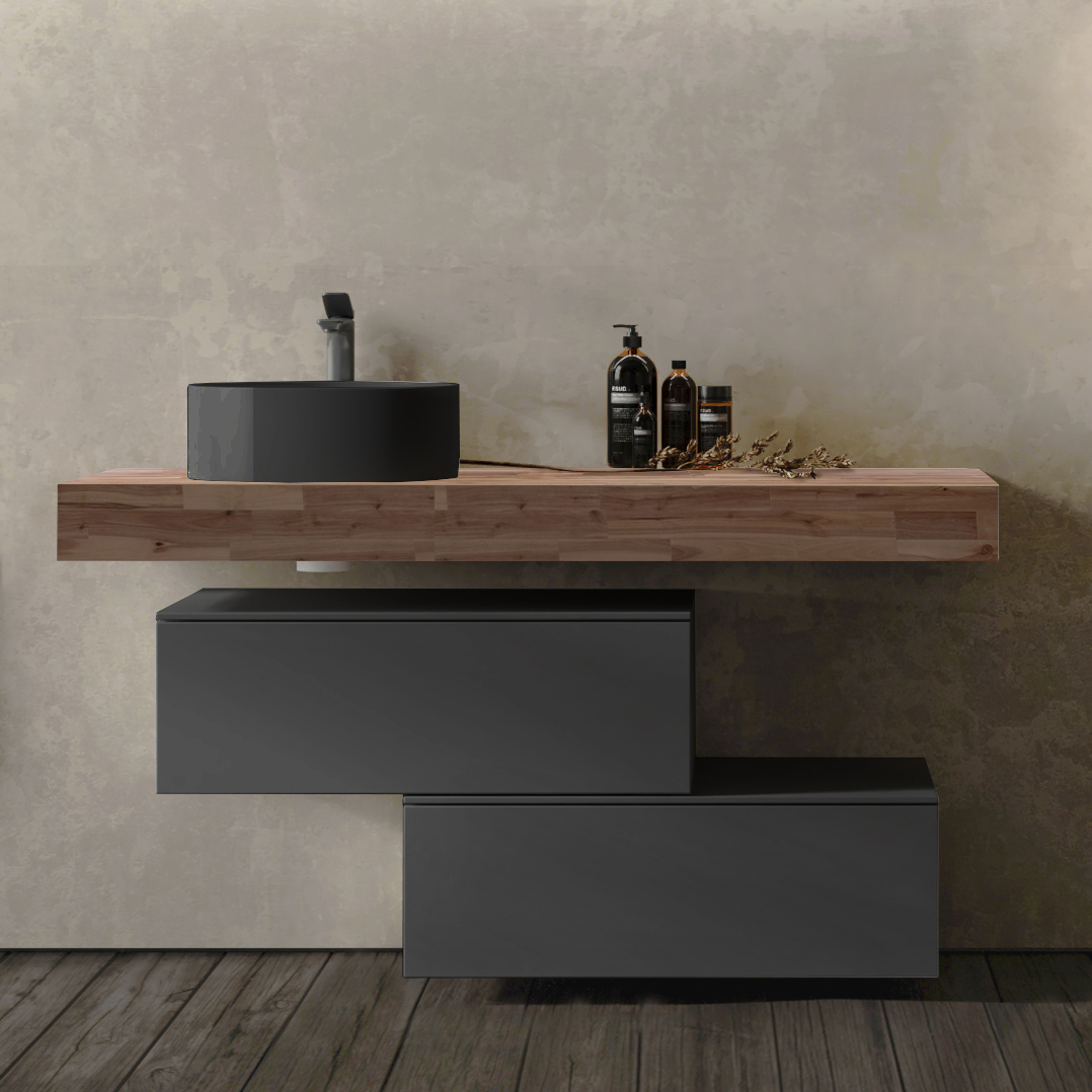 Тумба Modulare подвесная 120 антрацит