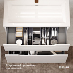 Тумба Пурио 80 подвесная Белая