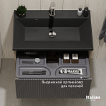 Тумба Tossony 70 подвесная Дуб Самдал/Антрацит