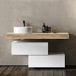 Тумба Modulare подвесная 120 белая